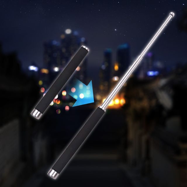 호신용 삼단봉 남자 여자 휴대용 무기 자기방어