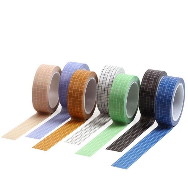 키밍 체크 마스킹 테이프 인테리어 일기장 꾸미기