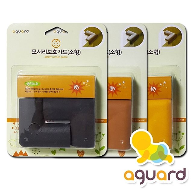 아가드 칼라민무늬 우레탄 모서리보호가드 2입
