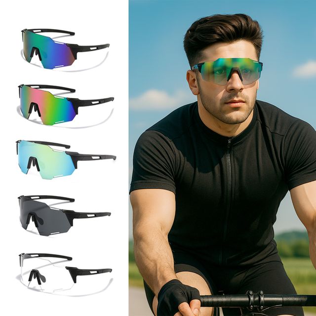 러닝 선글라스 블루라이트 햇빛차단 자전거 무테 고글