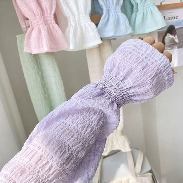 프릴 운전 자외선차단 팔토시 LM-1001521