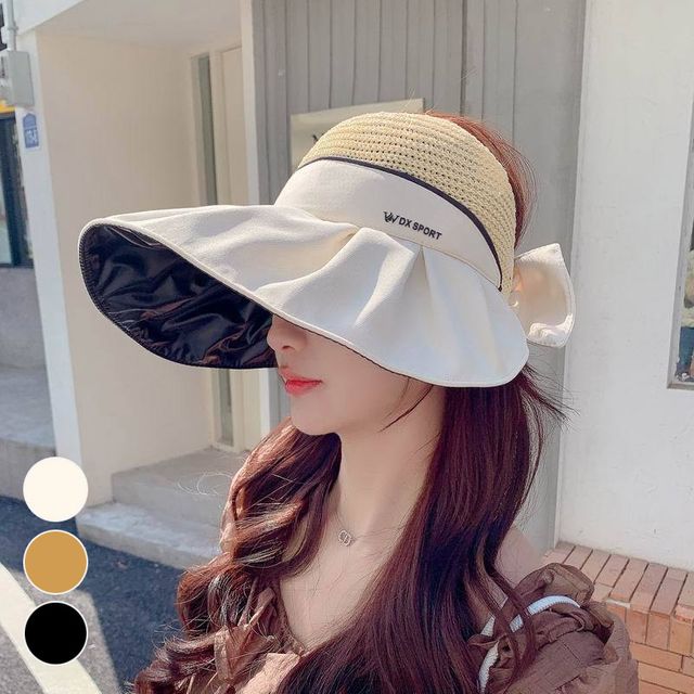 와이드챙 오픈 돌돌이 버킷햇 ELM-199