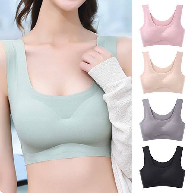 U넥 심리스 와이드 숄더 브라 OSM-1006471