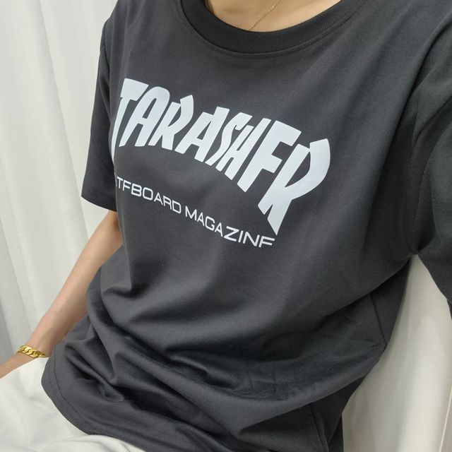 레터링 반팔티셔츠 UC-0190