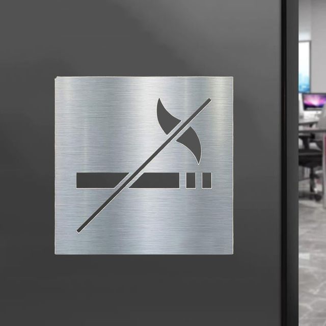 금연 표지판 안내판 경고판 알림판 흡연구역 도어사인