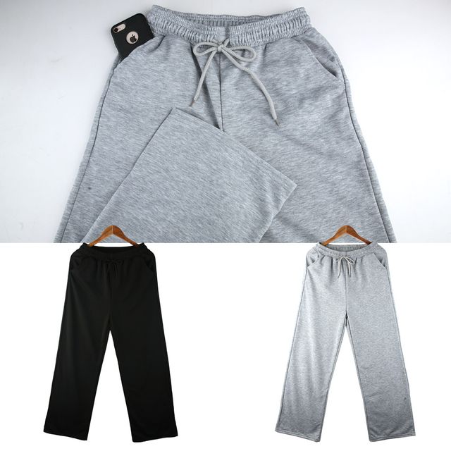 포이스 여자 쭈리 밑단 통바지 SD-210404