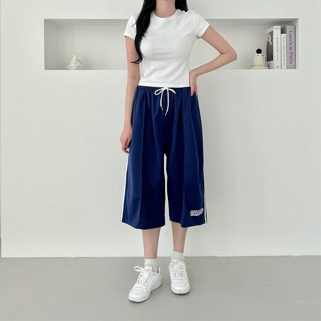 오챔프 사이드 투라인 버뮤다 오버핏 SD-250518