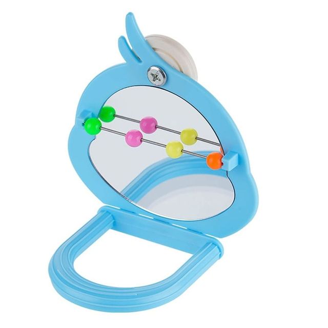 앵무새 방울 거울 장난감 그네 조류용 놀이터