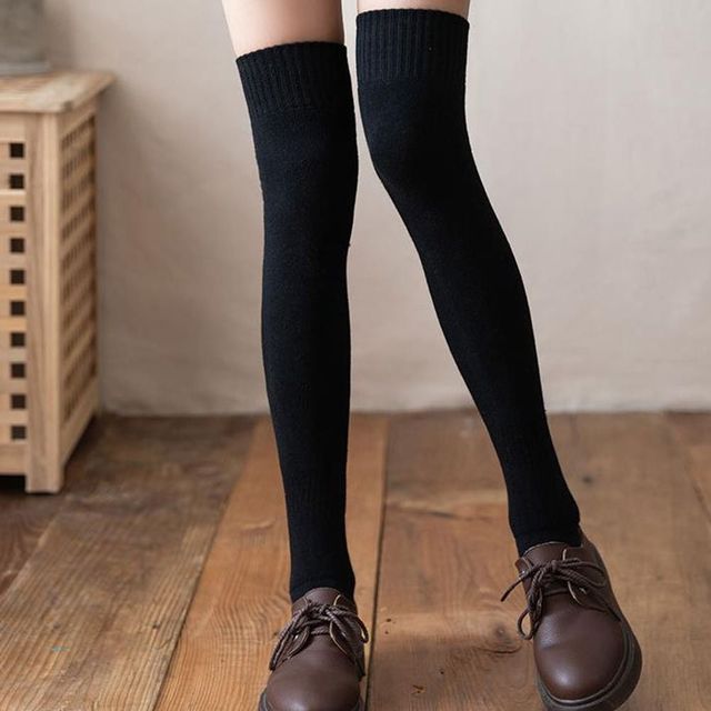 키밍 여성 밀림방지 니하이삭스 오버니삭스 스타일