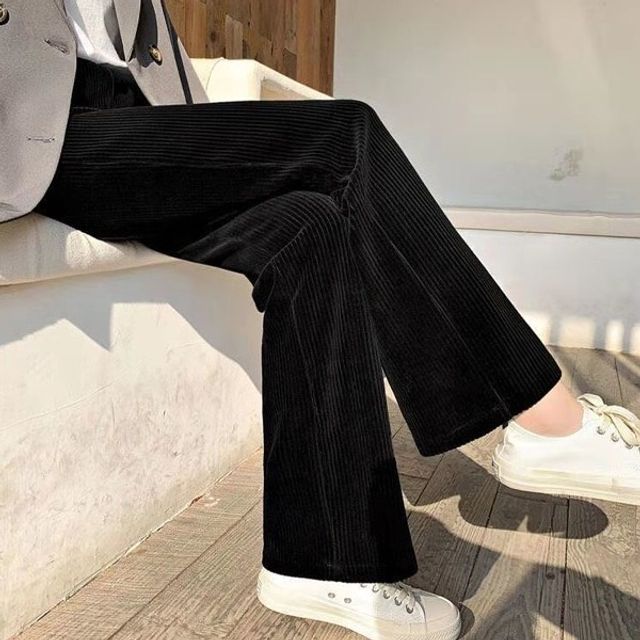 여성 코듀로이 와이드 팬츠) OSM-1006865