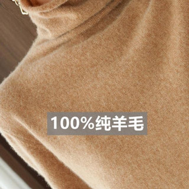 [해외] 줄지 않는 100 리얼 울 니트 이너 여성 가을겨울 신상