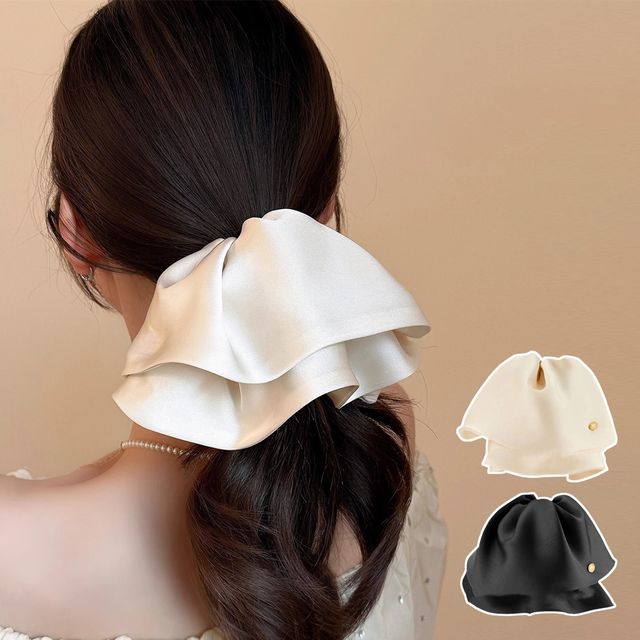 여자 스카프 스타일 새틴 헤어 집게핀 URK-1004643