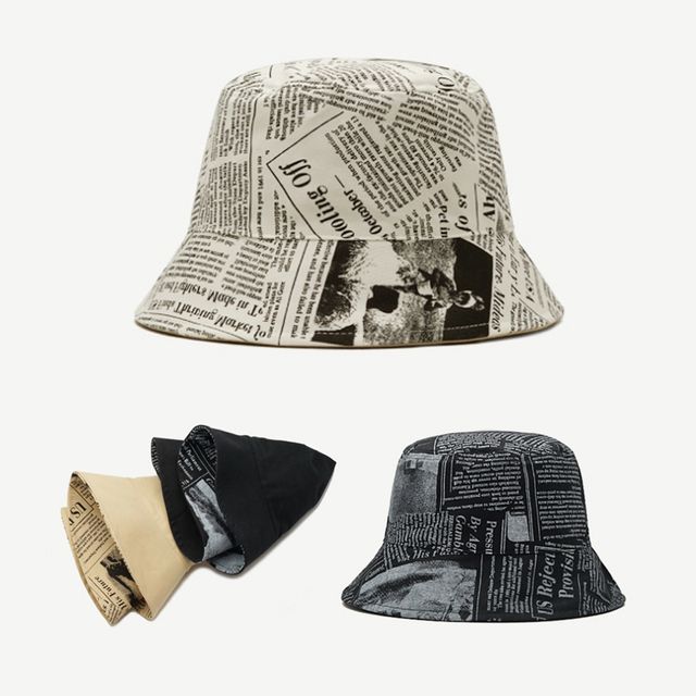 뉴스페이퍼 벙거지모자 ELM-006