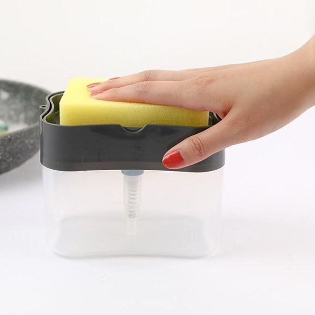 키밍 주방용 수세미 리필 디스펜서 다용도 설거지 용품