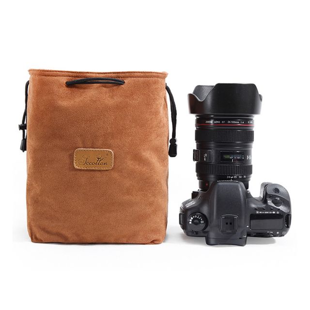 키밍 카메라 렌즈 파우치 보호커버 보관백 케이스