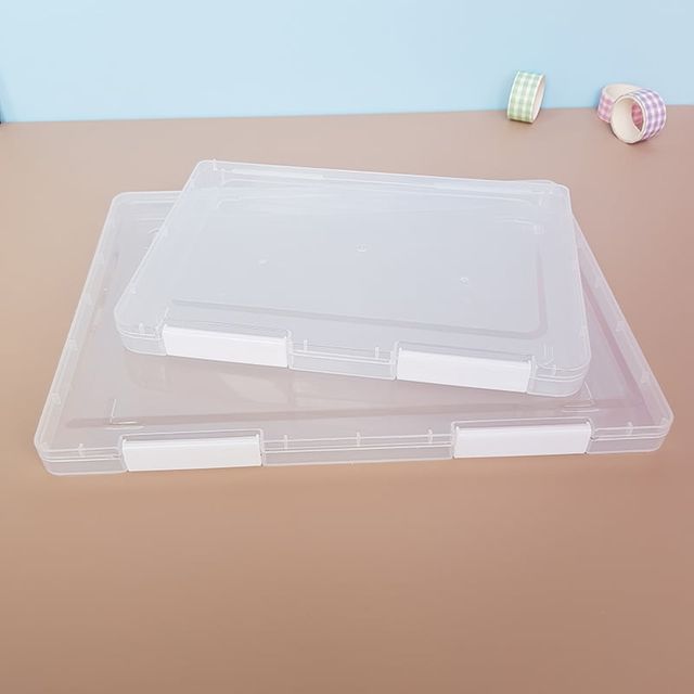 키밍 네일팁 컬렉션 케이스 수납함 재료 보관함 대형