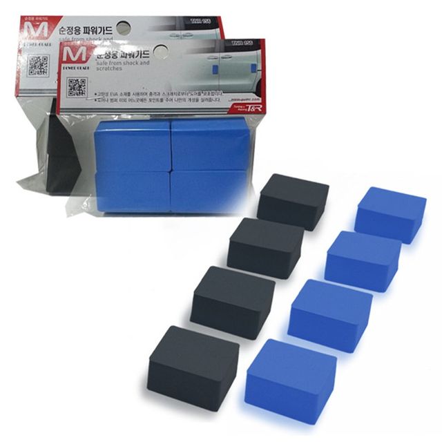 차량용 파워 범퍼 도어가드 4P 범퍼 도어스펀