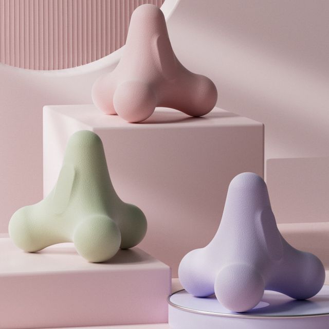 미니 지압볼 실리콘 마사지기 림프 순환 MFNC-1007356