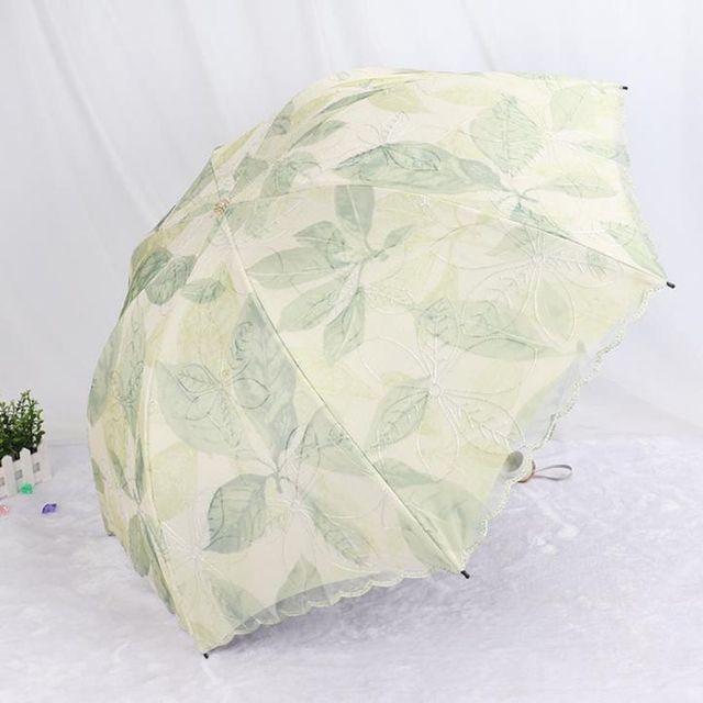 3단 레이스 플라워 양산 자외선차단 선물용 여성용 우산
