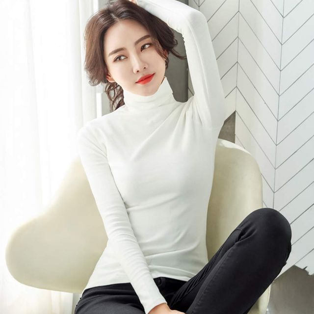 기모 터틀넥 반목 기모티셔츠 폴라 이너 티셔츠 SBO-1004957