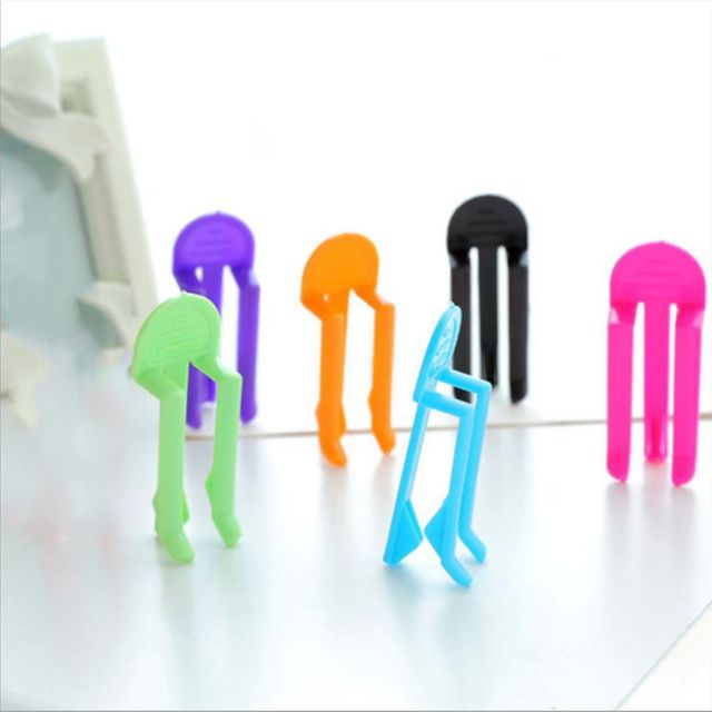 키밍 10개입 휴지통 봉지 클립 고정 집게 다용도