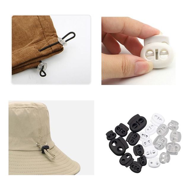 의류 가방 끈조절 돼지코 50개입 부자재 밴딩 조절