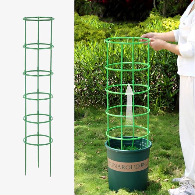 원형 식물 지지대 6단세트 1+1 울타리 지주대 원예용