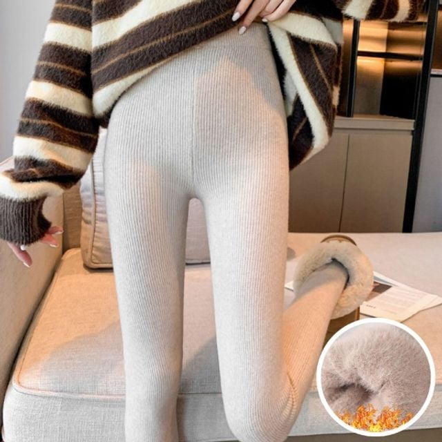 기모 골지 롱 레깅스 밴딩 따뜻한 겨울나기 아이템
