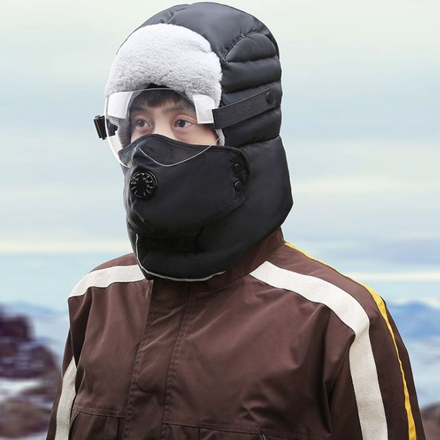 겨울 방한 군밤 모자 3종 세트 스키용 따뜻한 모자