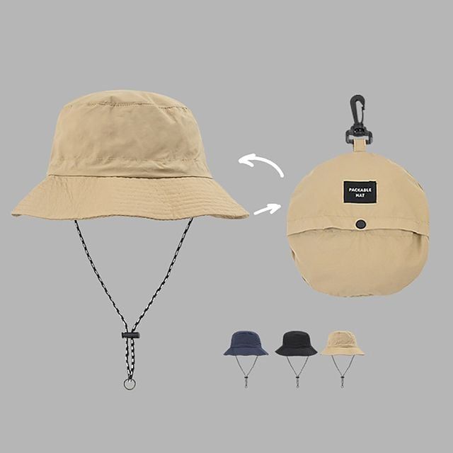 휴대용 아웃도어 모자 등산 낚시 캠핑 자외선 차단