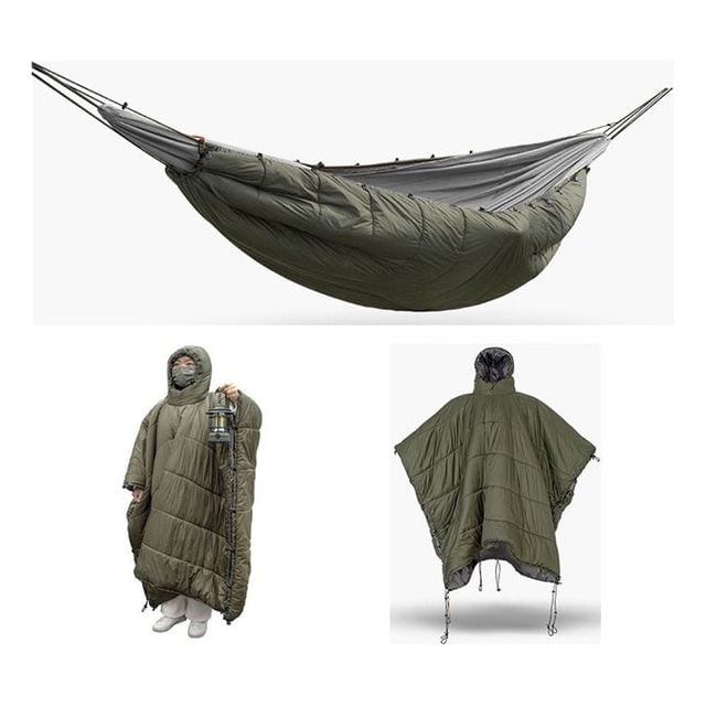 키밍 휴대용 초경량 캠핑 해먹 침낭 보온 담요