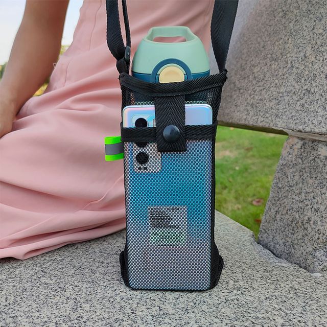 스트랩 메쉬 물통 파우치 LMCF-0139