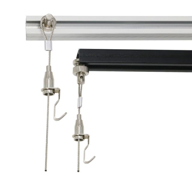 천장용 액자레일 걸이 와이어 액자걸이 갤러리 전시