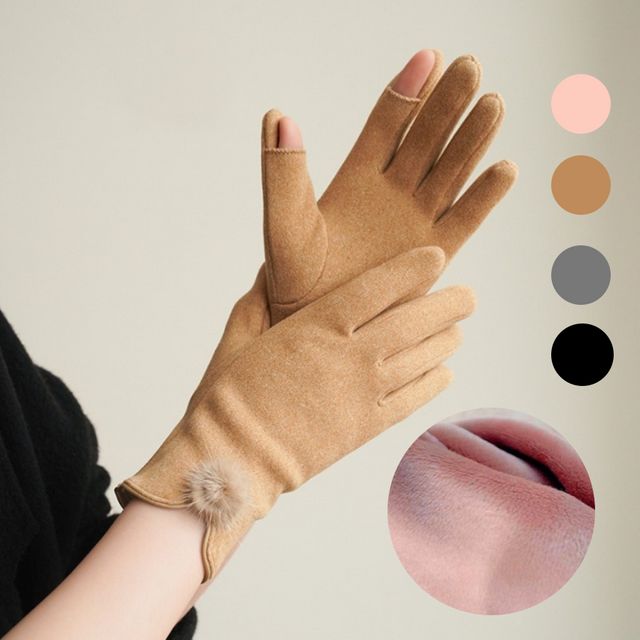 기모 스마트폰 핑거오픈 여성 장갑 GOT-1005733