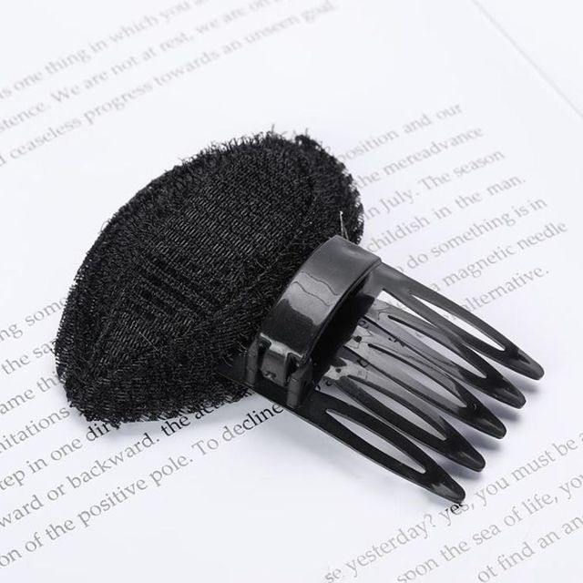 볼륨 헤어 패드 앞머리 머리핀 1개