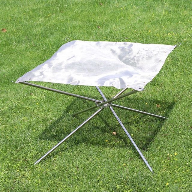 다용도 접이식 캠핑 숯 스토브 우드스토브