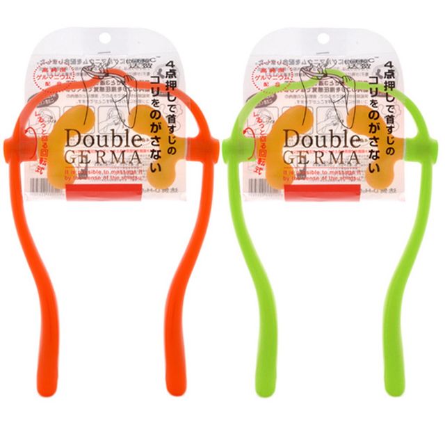 일본마트상품 4극 마시지 회전롤러 목마사지기