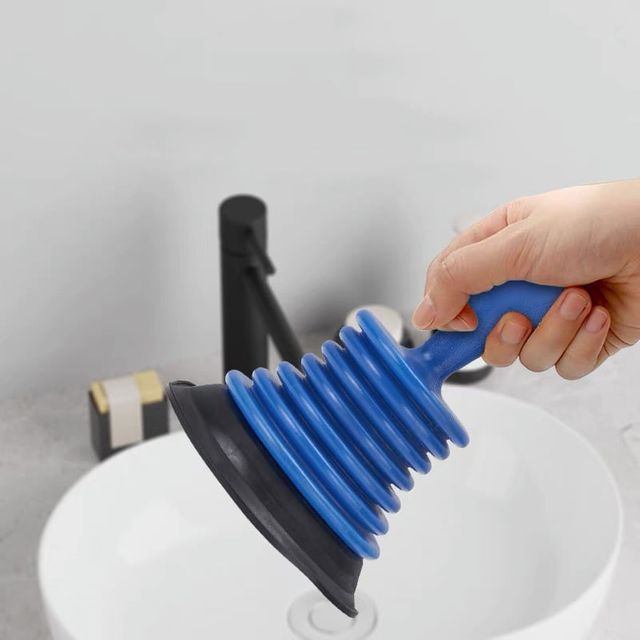 미니 싱크대 뚫어뻥 압축 뻥뚜러 세면대 주방 청소