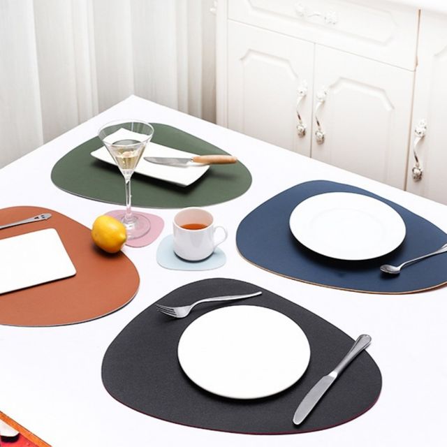 실루엣다이닝 식탁매트 컵받침 세트 UC-1005455
