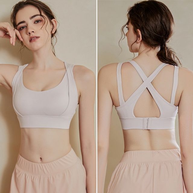 런닝 피트니스 브라탑 스포츠 브라 요가 필라테스