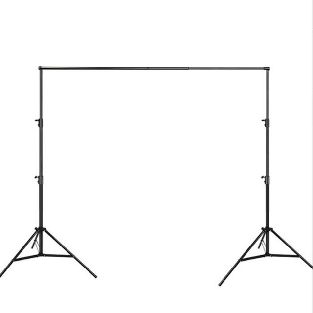 촬영용 접이식 배경지 거치대 2X2M 2X3M 높이조절 가능