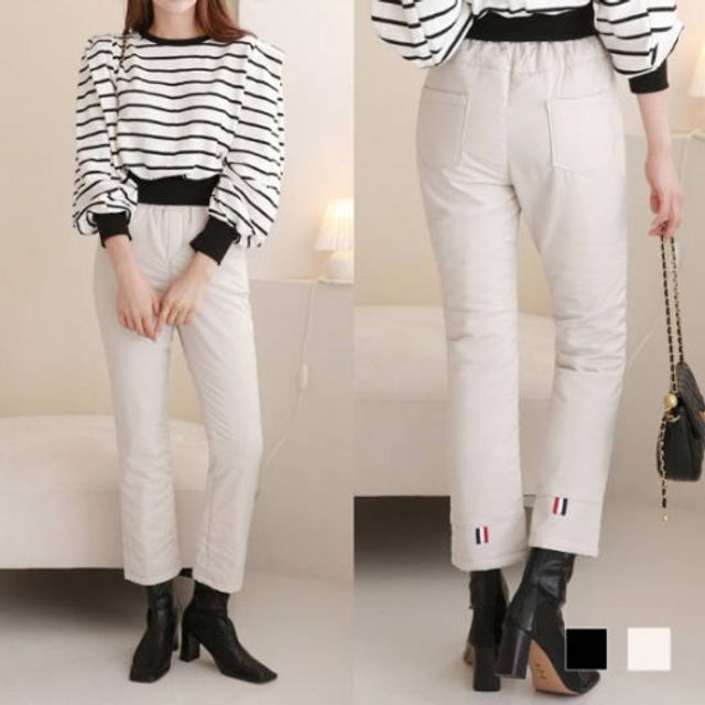 클라벨 일자 패딩바지 DM-221121