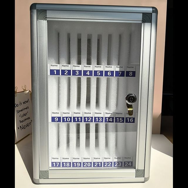 핸드폰 수거함 24구 보관함 스마트폰 휴대폰케이스