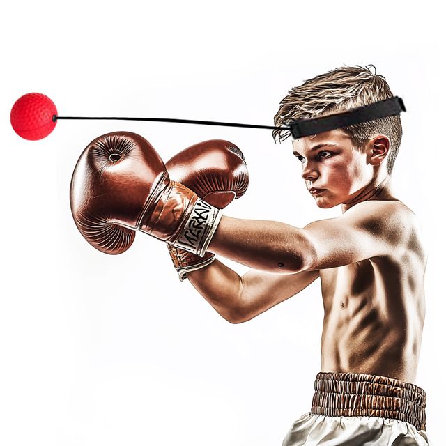 권투연습용 쨉볼 순발력 집중력 머리띠공 펀치볼 잽볼