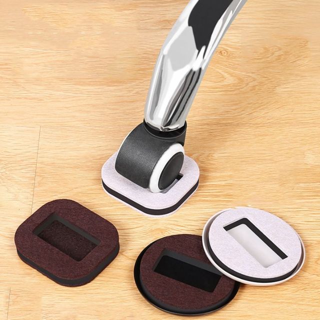 키밍 의자 바퀴 고정 패드 5개입 원형 사각형 고정캡