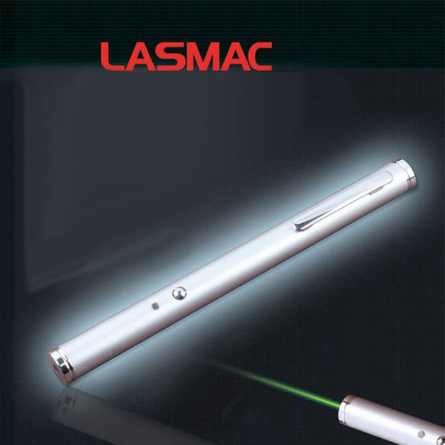 라스맥 GREEN-13 그린 레이저포인터 실버바디