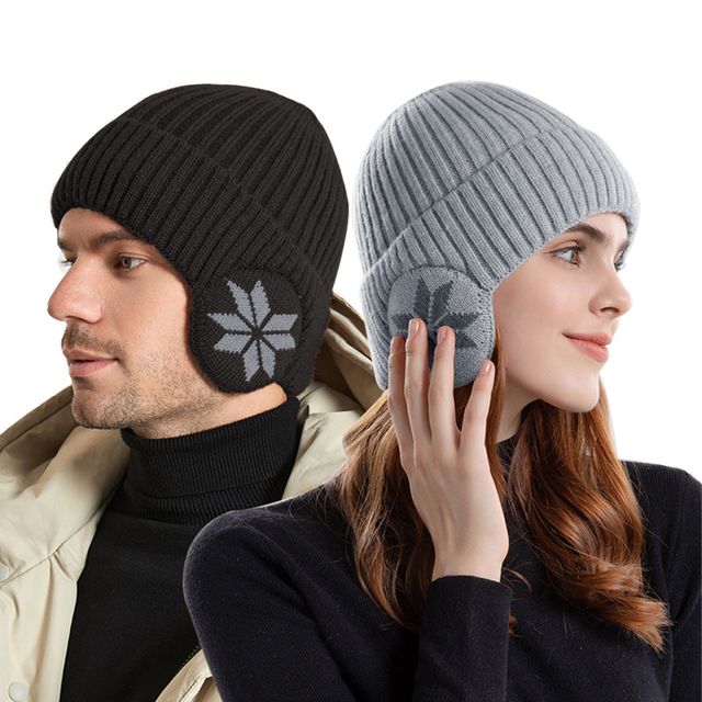 아넬스 귀달이 비니 안감기모 니트모자 SD-1004367