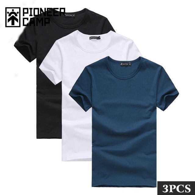 [해외] 파이어 니어 캠프 팩 3 짧은 소매 티셔츠 남성 브랜드