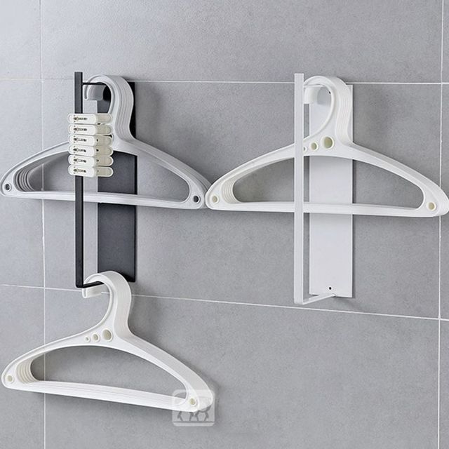 무타공 옷걸이 수납대 정리대 보관랙 편리한 수납 솔루션
