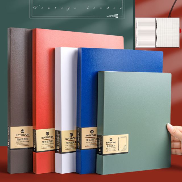 키밍 리필 가능 노트 A4 A5 B5 바인더 일기장 메모장